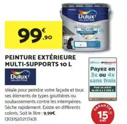 Bricomarché DULUX Peinture extérieure multi-supports offre