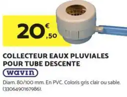 WAVIN Collecteur eaux pluviales pour tube descente
