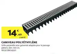 Bricomarché Caniveau polyethylène offre