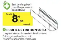 Bricomarché Profil de finition sofia offre