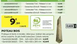 Bricomarché Poteau bois offre