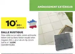 Bricomarché Dalle rustique offre