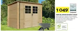 Bricomarché Abri de jardin en bois turvo offre