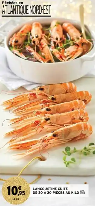Intermarché Hyper Langoustine Cuite offre