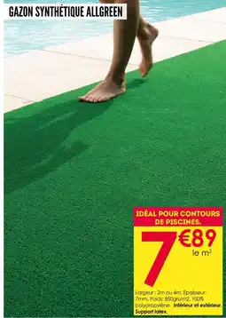 Décor Discount ALLGREEN Gazon Synthétique offre