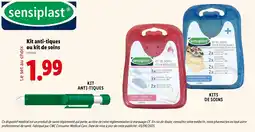 Lidl Sensiplast Kit anti-tiques ou kit de soins offre