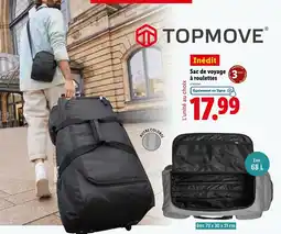 Lidl Sac de voyage à roulettes offre