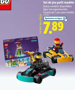 Lidl Set de jeu petit modèle offre