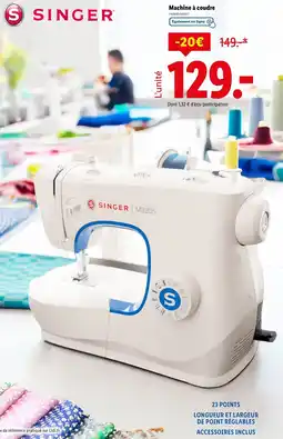Lidl SINGER Machine à coudre offre