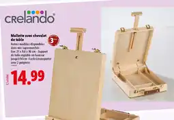 Lidl CRelando Mallette avec chevalet de table offre
