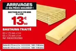 Brico Dépôt Bastaing traité offre
