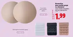 Accessoires pour soutien-gorge ou vêtements
