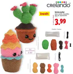 Lidl CRelando Set de crochet offre