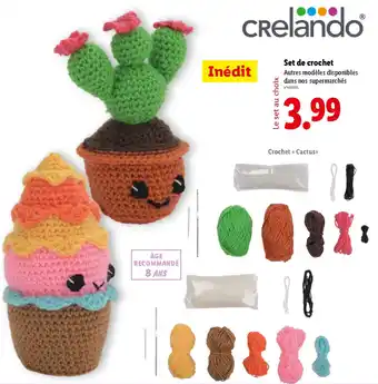 Lidl CRelando Set de crochet offre