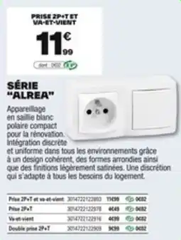 Brico Dépôt Série "alrea" offre