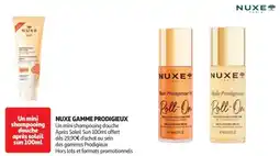 Auchan Nuxe gamme prodigieux offre