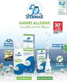 Auchan Sterimar gamme allergie offre