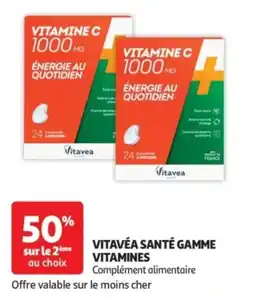 Auchan Vitavéa santé gamme vitamines offre
