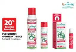 Auchan Puressentiel gamme anti-pique offre