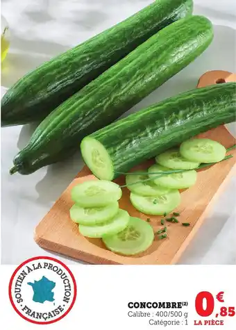 Maximarché Concombre offre