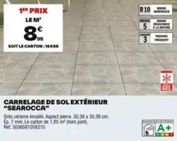 Brico Dépôt Carrelage de sol extérieur “searocca" offre