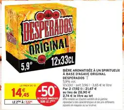 Intermarché Hyper Desperados Original offre