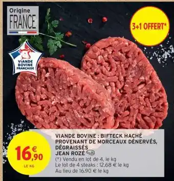 Intermarché Hyper Viande Bovine : Bifteck Haché offre