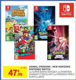 Intermarché Hyper Nintendo Switch Games offre