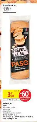 Intermarché Contact Prefou Ail Paso offre