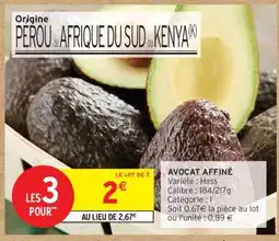 Intermarché AVOCAT AFFINE offre