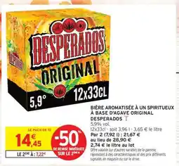 Intermarché Desperados Original offre
