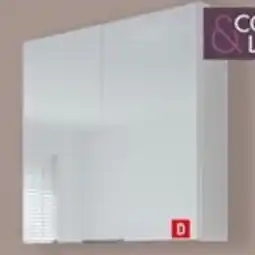 Brico Dépôt COOKE & LEWIS Armoire murale miroir l.60 cm "idalie offre