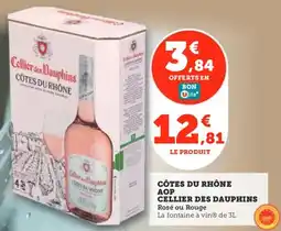 Utile Côtes du rhône AOP cellier des dauphins offre