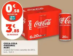 Utile Coca-cola original mini offre