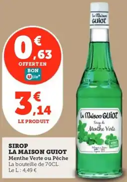 Utile Sirop la maison guiot offre