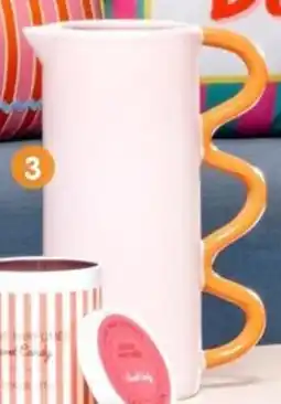 b&m Vase pichet anse ondulée offre