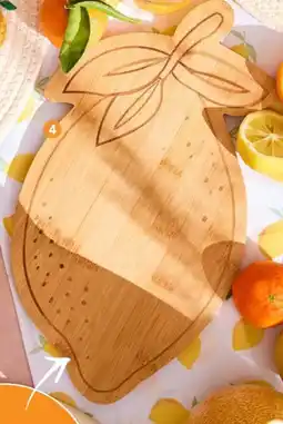 b&m Planche de présentation forme citron offre