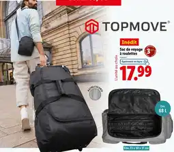 Lidl TOPMOVE Sac de voyage à roulettes offre