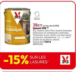Weldom V33 Lasure offre