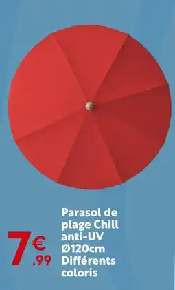 Maxi Bazar Parasol de plage Chill offre