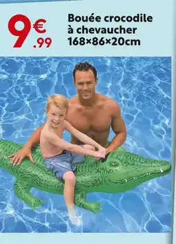 Maxi Bazar Bouée crocodile à chevaucher offre