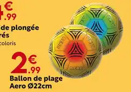 Maxi Bazar Aero Ballon de plage Aero Ø22cm offre