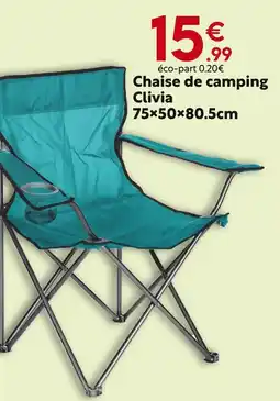 Maxi Bazar Chaise de camping Clivia offre