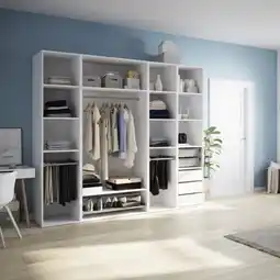 Brico Dépôt Dressing homny decor blanc offre