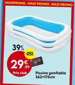 Maxi Bazar Piscine gonflable offre