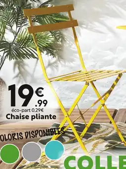 Maxi Bazar Chaise pliante offre