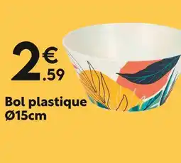 Maxi Bazar Bol plastique Ø15cm offre