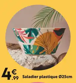Maxi Bazar Saladier plastique offre