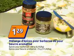 Action Mélange d'épices pour barbecue ou pour beurre aromatisé offre