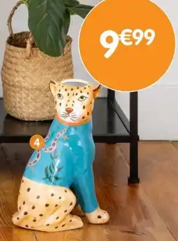 b&m Vase léopard offre